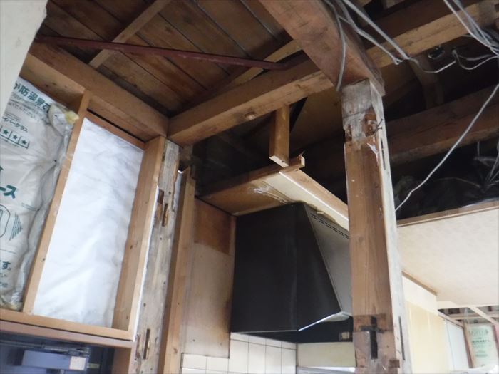 Ｋ邸工事前　施工中写真